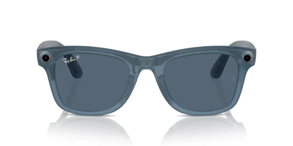 Ray-Ban Очки с камерой Meta Wayfarer RW4006, темно-синий