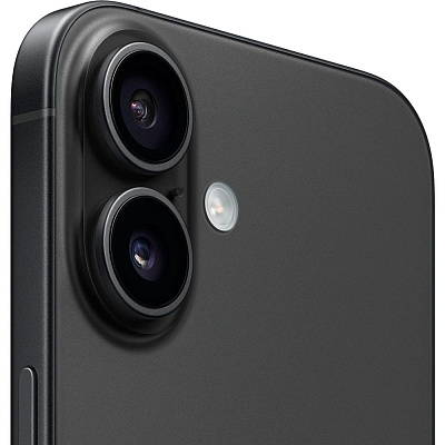 Смартфон Apple iPhone 16 256 ГБ чёрный